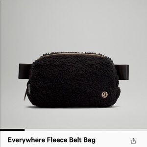 NEW Lululemon fleece belt bag